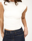 Easy to Love Top- White