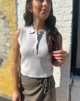 Collared Sweater Vest