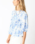 Lasting Impression Tie Front Top