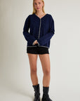 Scallop Trim Cardigan