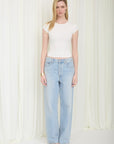 Back for More Baby Tee- White