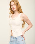 On a Whim Top- Natural