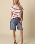 Laci Striped Knit Vest