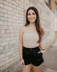 Chino Shorts- Black