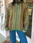 Painted Pines Sweater