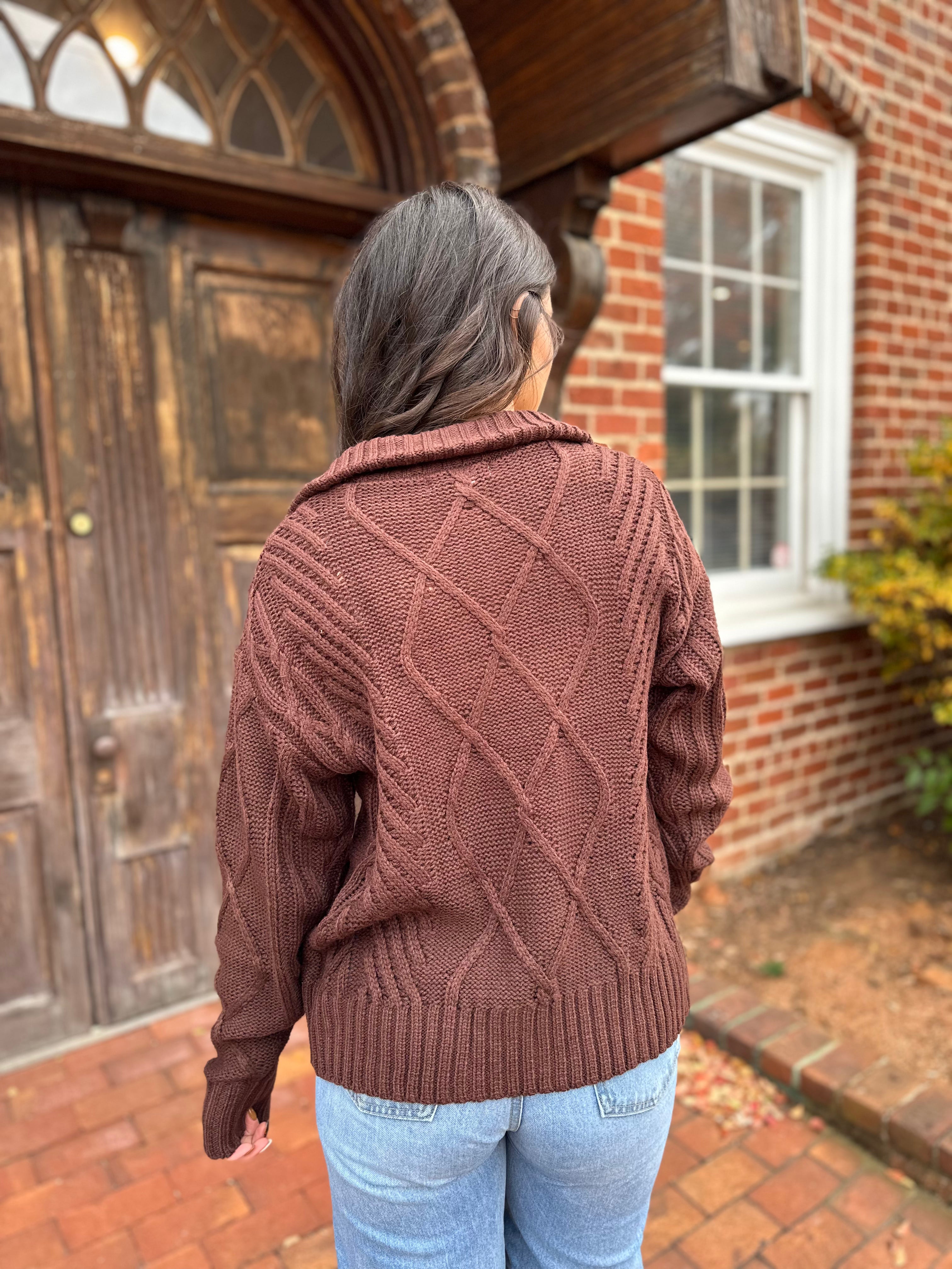 Sippin' On Cocoa Sweater