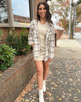 Modern Charm Jacket- Taupe
